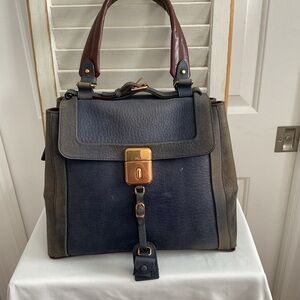 Chloe Nubuck Darla Shoulder Bag